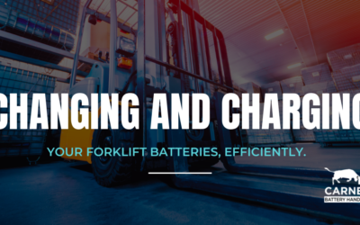 Changing & Charging Your Forklift Batteries, Efficiently.