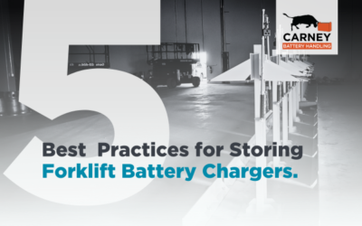 Best Practices For Storing Forklift Battery Chargers