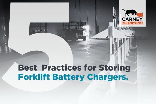 5 Best Practices for Storing Forklift Batteries