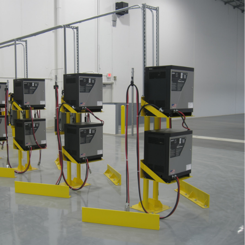 3 Carney Battery Handling Battery Bull Hydraulic Fully Automated - Kelloggs